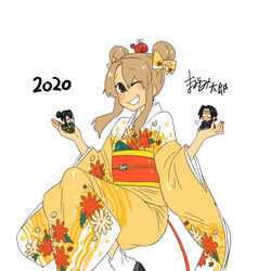This is a pixiv picture whose title is おまカプ落書きログ5.