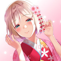 This is a pixiv picture whose title is お正月那須さん.