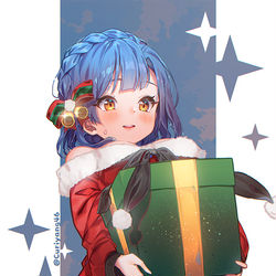 This is a pixiv picture whose title is 大きなプレゼント.