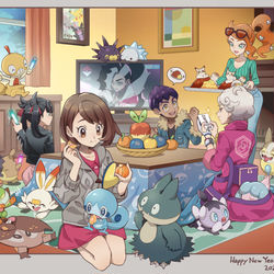 This is a pixiv picture whose title is あけましておめでとうございます！2020.