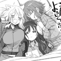This is a pixiv picture whose title is 2019年12月の絵日記まとめと描き納め.