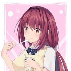 This is a pixiv picture whose title is 冰 室 招 牌.