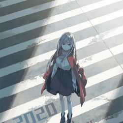 This is a pixiv picture whose title is 2020.