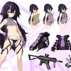 This is a pixiv picture whose title is KAC-PDW设定.