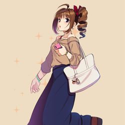 This is a pixiv picture whose title is ロングスカート.