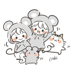 This is a pixiv picture whose title is チューチュートレイン🐭.