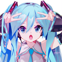 This is a pixiv picture whose title is HatsuneMiku 2020.