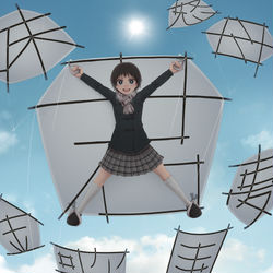 This is a pixiv picture whose title is THE BACK BORN.