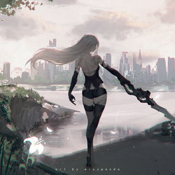 This is a pixiv picture whose title is A2.
