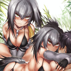 This is a pixiv picture whose title is 『・・・・・・・・・』.