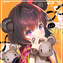 This is a pixiv picture whose title is HAPPY チュ～♥ YEAR.