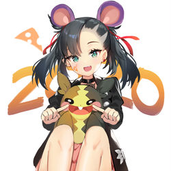 This is a pixiv picture whose title is Happy 2020 y'all 🎆🐭.