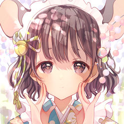 This is a pixiv picture whose title is 謹賀新年.