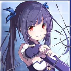 This is a pixiv picture whose title is ノワール(ネプテューヌ).
