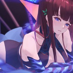 This is a pixiv picture whose title is 楊貴妃.
