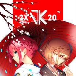 This is a pixiv picture whose title is 2X20.