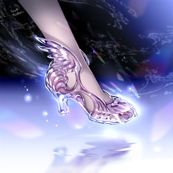 This is a pixiv picture whose title is あなたに届く靴.