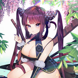 This is a pixiv picture whose title is はおはお~..💜.