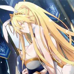 This is a pixiv picture whose title is 【髪の毛の一本に至るまで】.