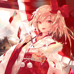 This is a pixiv picture whose title is あけおめ.