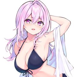 This is a pixiv picture whose title is 水着桜さん.