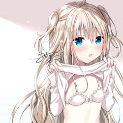 This is a pixiv picture whose title is 「…触るのはダメ」.