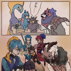 This is a pixiv picture whose title is ホップのために.