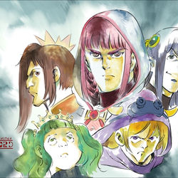 This is a pixiv picture whose title is 祝アニメ放映開始記念.