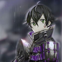This is a pixiv picture whose title is 雨と水心子.