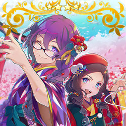 This is a pixiv picture whose title is 独楽の舞い踊り.