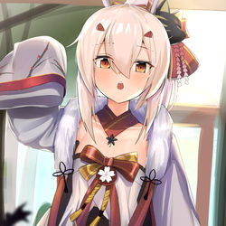 This is a pixiv picture whose title is 明けました.