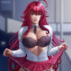This is a pixiv picture whose title is Rias Gremory.