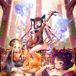 This is a pixiv picture whose title is あけおめフォーリナーズ.