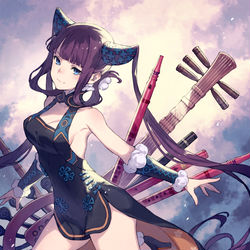 This is a pixiv picture whose title is 楊貴妃.