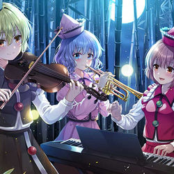 This is a pixiv picture whose title is 幻想郷の交響楽団 - 夢現つ嘯風弄月 -.
