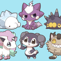 This is a pixiv picture whose title is ガラル。3.