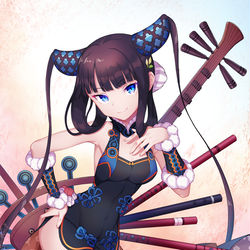 This is a pixiv picture whose title is 楊貴妃.