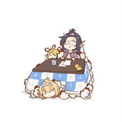 This is a pixiv picture whose title is 年越し.