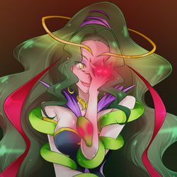 This is a pixiv picture whose title is 蛇遣い座のプリンセス.