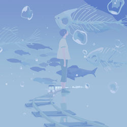 This is a pixiv picture whose title is 祈りへの回帰.