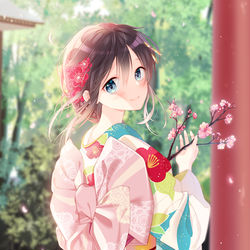 This is a pixiv picture whose title is 今年もよろしくね、.
