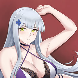 This is a pixiv picture whose title is HK 416.