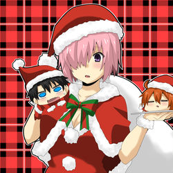 This is a pixiv picture whose title is FGO その219　クリスマス＆お正月.