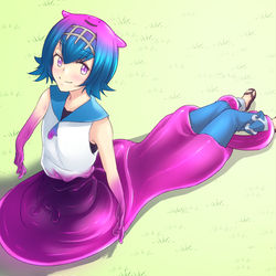 This is a pixiv picture whose title is 吸収と他者変身.