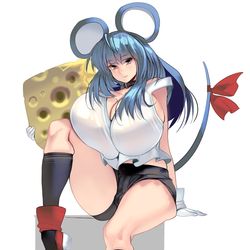This is a pixiv picture whose title is ネズミちゃん.
