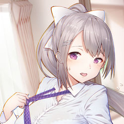 This is a pixiv picture whose title is 早く着替えたいでろーん.