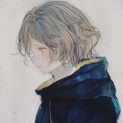 This is a pixiv picture whose title is 明るくなくてもそばにいるよ.