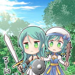 This is a pixiv picture whose title is さよひなチャンとNFO.
