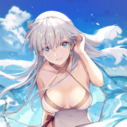 This is a pixiv picture whose title is 夏日アナスタシア.