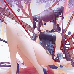 This is a pixiv picture whose title is 楊貴妃ちゃん.